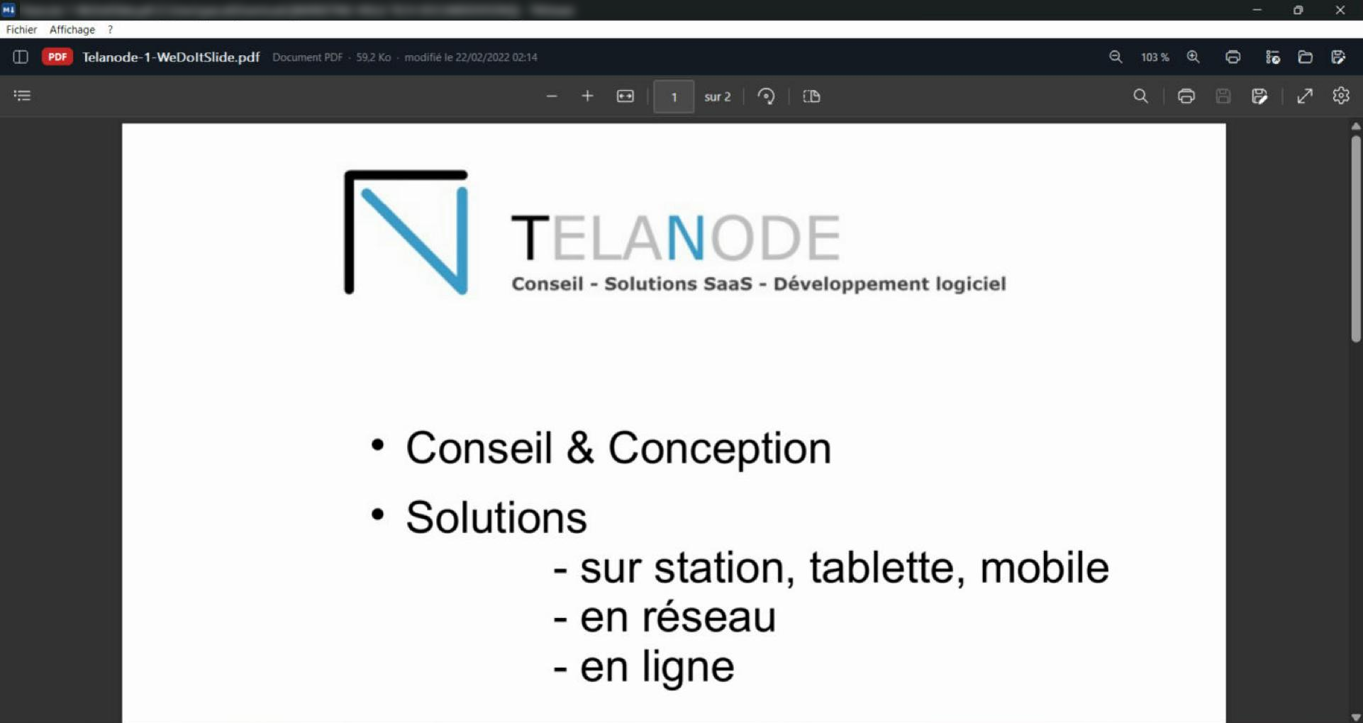 Lire un PDF dans TNViewer